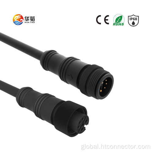 M16 Waterproof Connector With Metal Nut IP68 M16 Waterproof connector Manufactory